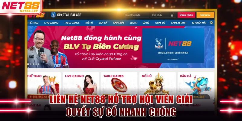 Liên Hệ NET88 - Kết Nối CSKH 24/7 Nhanh Trong Vài Phút 1 Liên hệ NET88 hỗ trợ hội viên giải quyết sự cố nhanh chóng